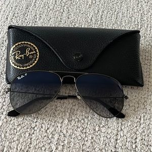Authentic Ray Ban Aviators Sunglasses Polarized
